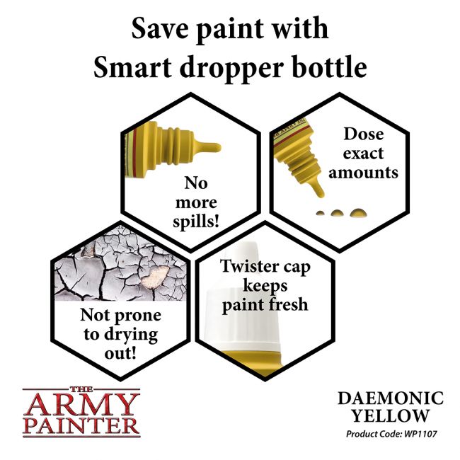 Warpaints: Daemonic Yellow 18ml from The Army Painter image 3