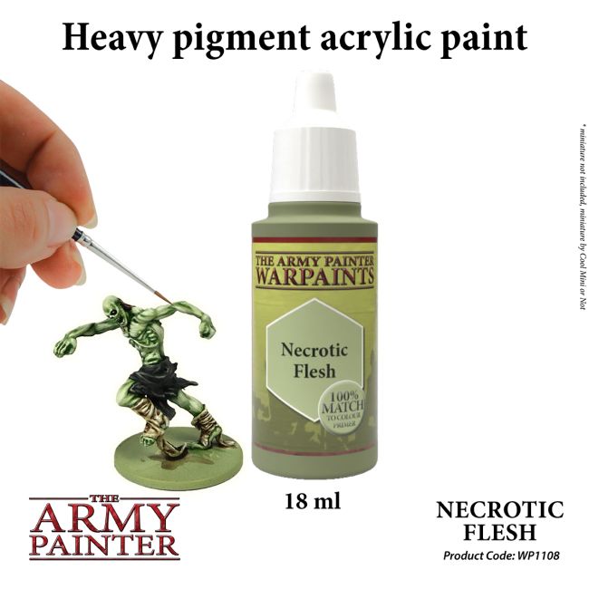 Warpaints: Necrotic Flesh 18ml from The Army Painter image 2