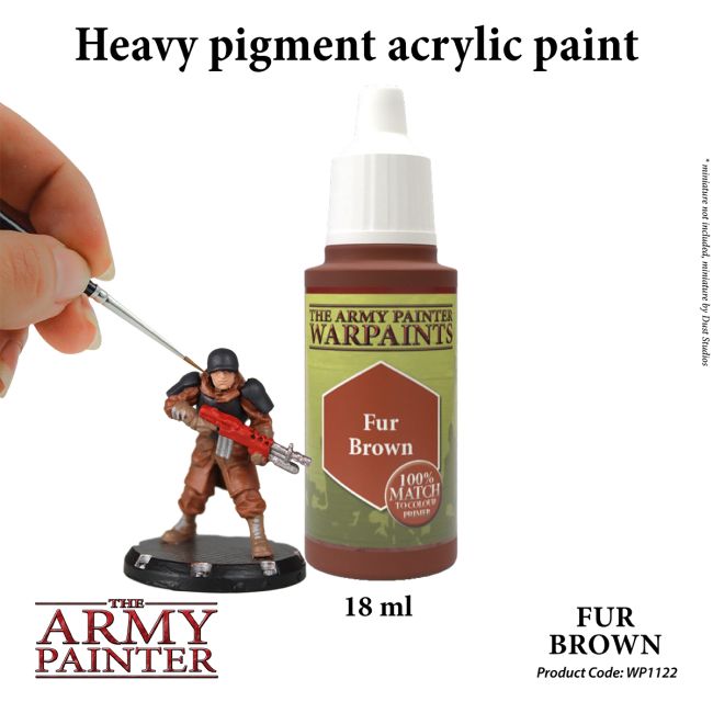 Warpaints: Fur Brown 18ml from The Army Painter image 2