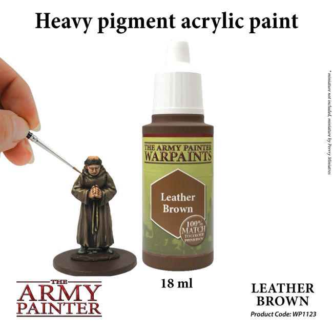 Warpaints: Leather Brown 18ml from The Army Painter image 2