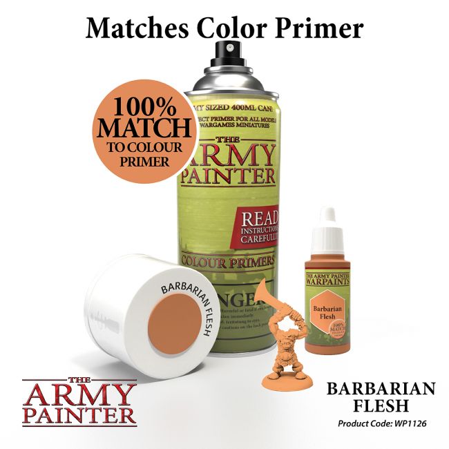 Warpaints: Barbarian Flesh 18ml from The Army Painter image 4