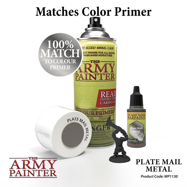 Warpaints: Plate Mail Metal 18ml from The Army Painter image 4