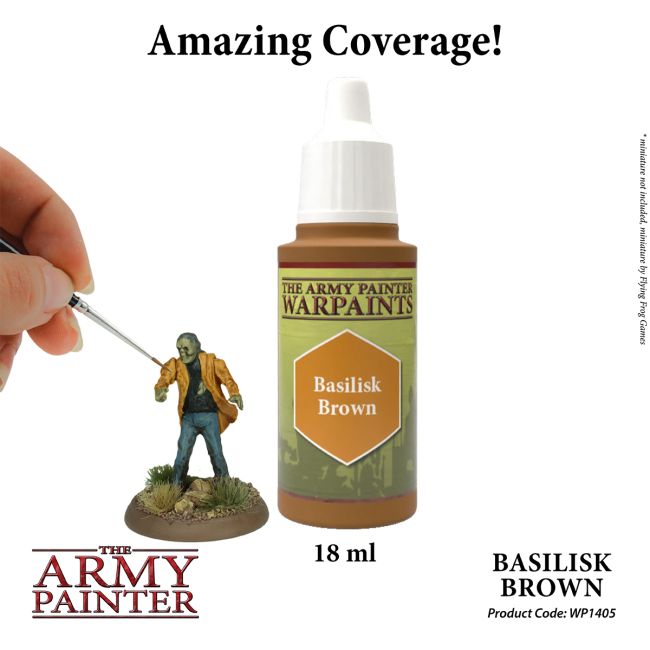 Warpaints: Basilisk Brown 18ml from The Army Painter image 2