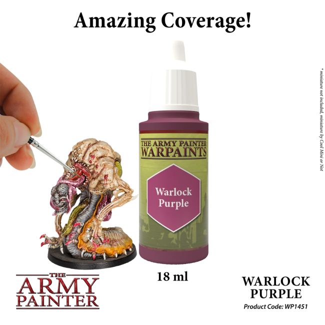 Warpaints: Warlock Purple 18ml from The Army Painter image 2