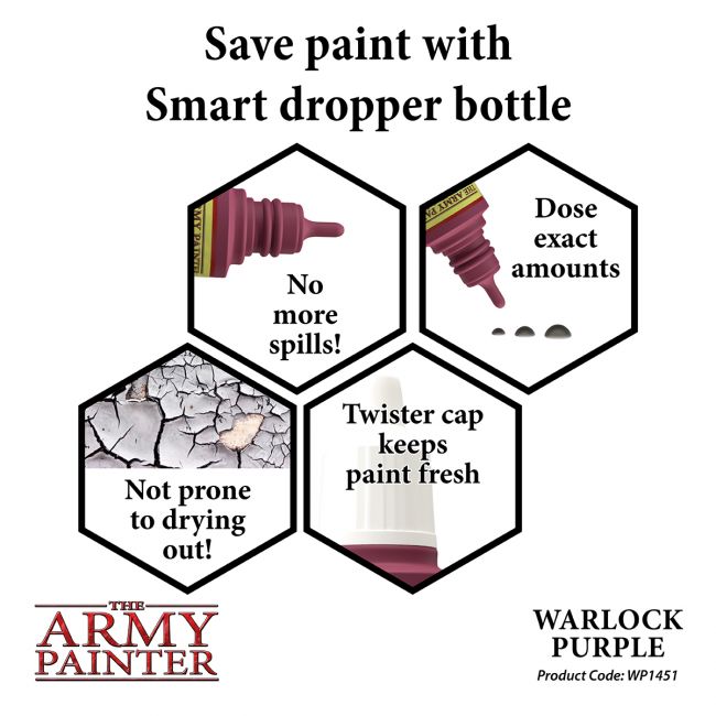 Warpaints: Warlock Purple 18ml from The Army Painter image 3