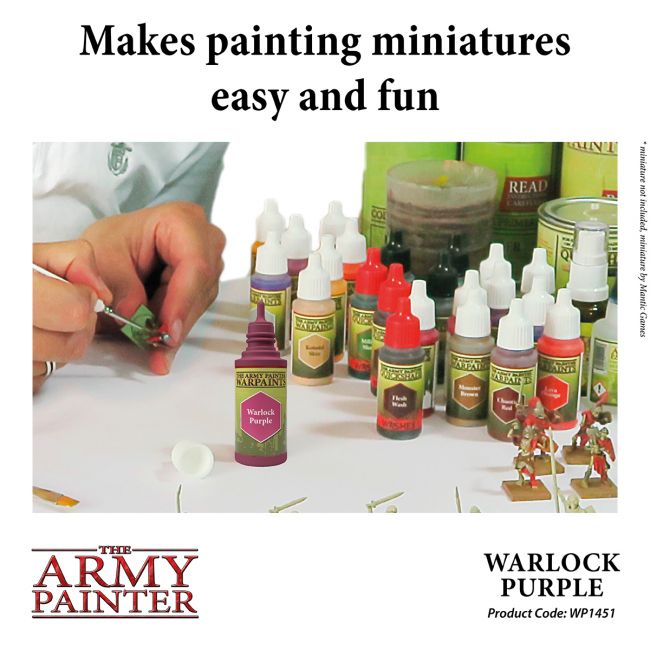 Warpaints: Warlock Purple 18ml from The Army Painter image 4