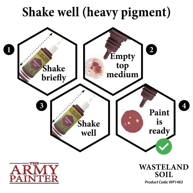 Warpaints: Wasteland Soil 18ml from The Army Painter image 5