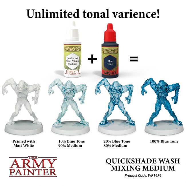 Warpaints: Quickshade Wash Mixing Medium 18ml from The Army Painter image 3