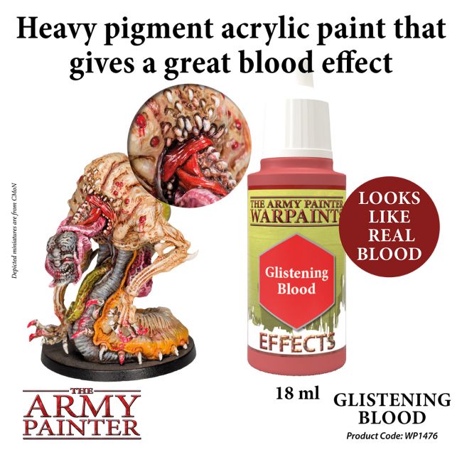 Warpaints: Glistening Blood 18ml from The Army Painter image 2