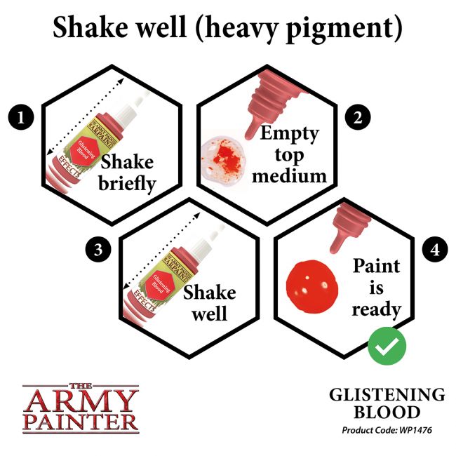 Warpaints: Glistening Blood 18ml from The Army Painter image 3