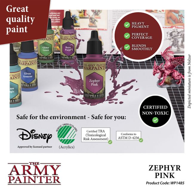 Warpaints: Zephyr Pink 18ml from The Army Painter image 3