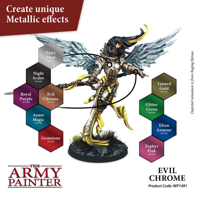Warpaints: Evil Chrome 18ml from The Army Painter image 2