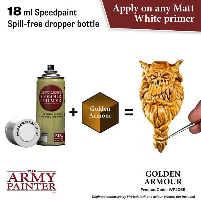 Speedpaint: 2.0 -  Golden Armour 18ml from The Army Painter image 2