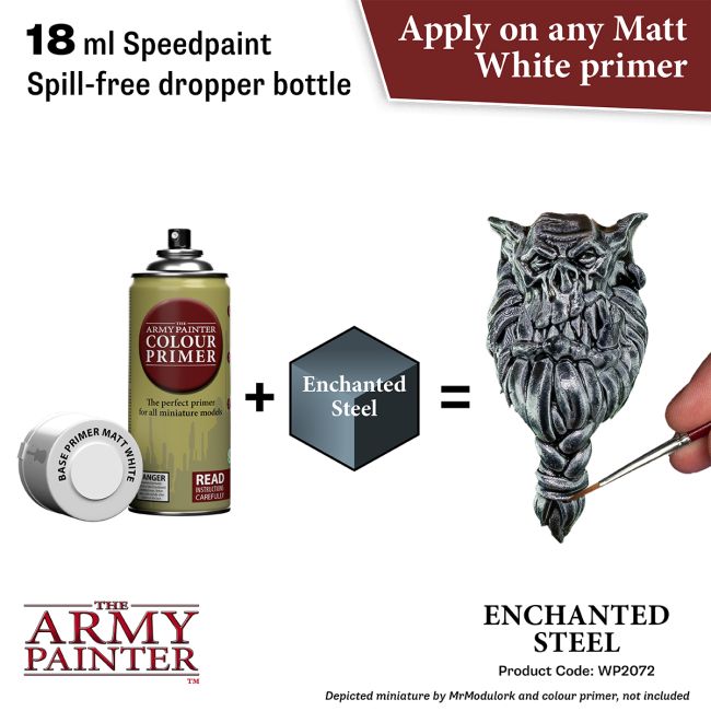 Speedpaint: 2.0 -  Enchanted Steel 18ml from The Army Painter image 2