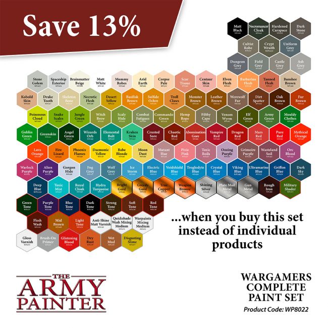 Warpaints: Complete Paint Set from The Army Painter image 2