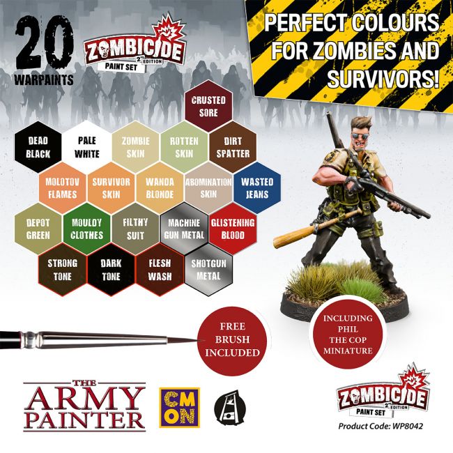 Warpaints: Zombicide 2nd Edition Paint Set from The Army Painter image 3