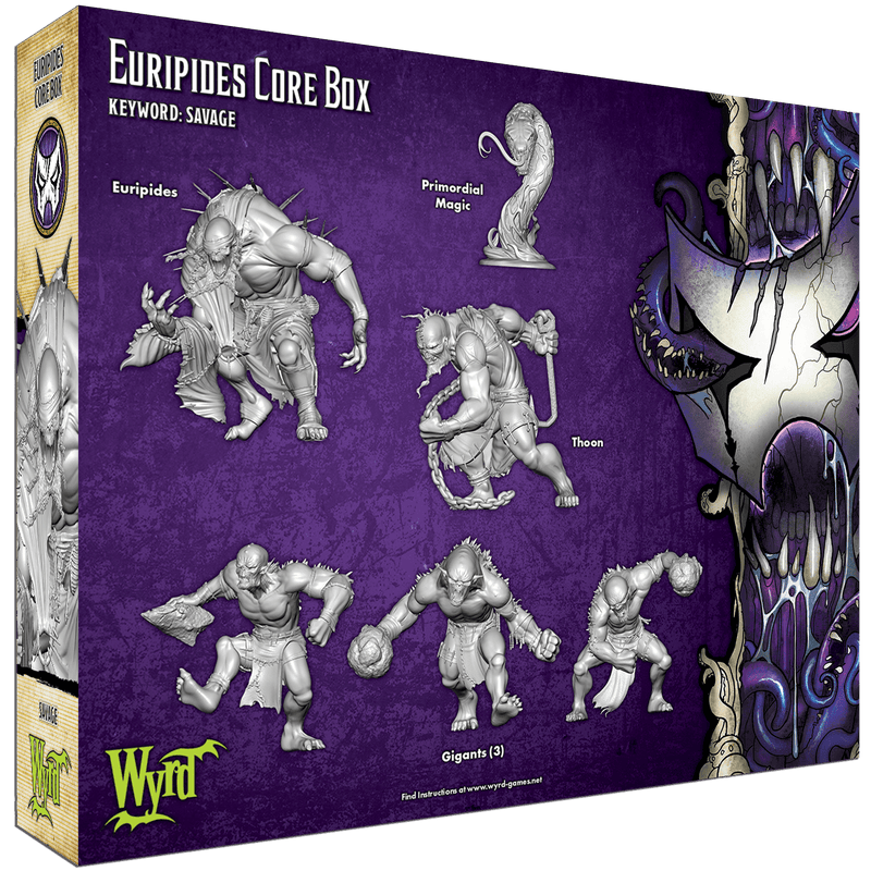 Malifaux: Neverborn Euripides Core Box from Wyrd Miniatures image 2