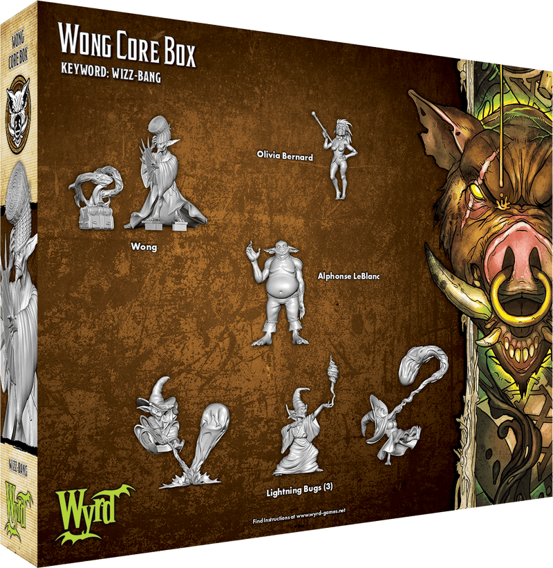 Malifaux: Bayou Wong Core Box from Wyrd Miniatures image 2