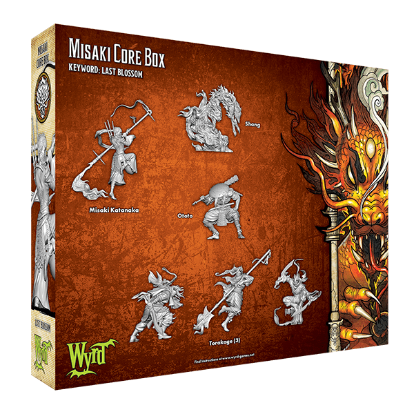Malifaux: Ten Thunders Misaki Core Box from Wyrd Miniatures image 2