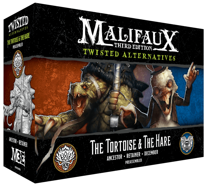 Malifaux: The Tortoise and the Hare from Wyrd Miniatures image 1