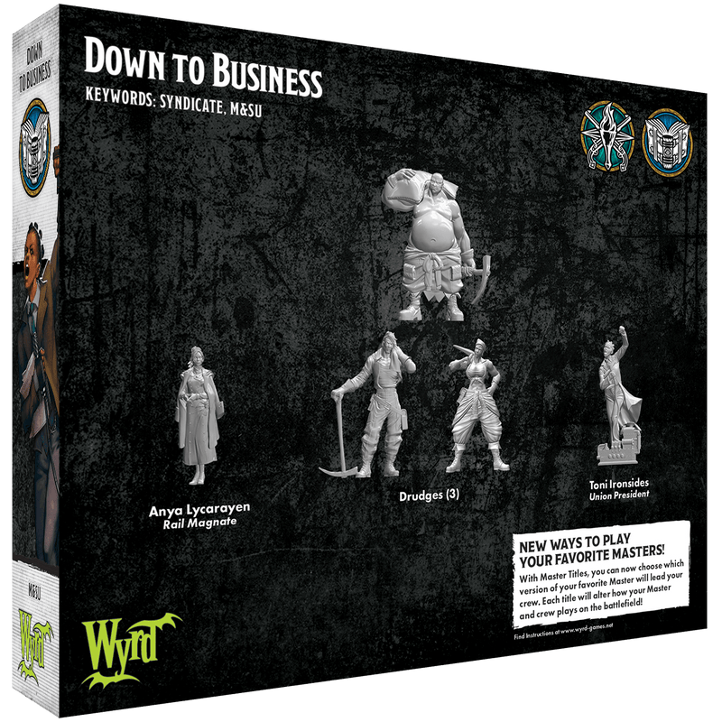 Malifaux 3rd Edition: Down to Business from Wyrd Miniatures image 2