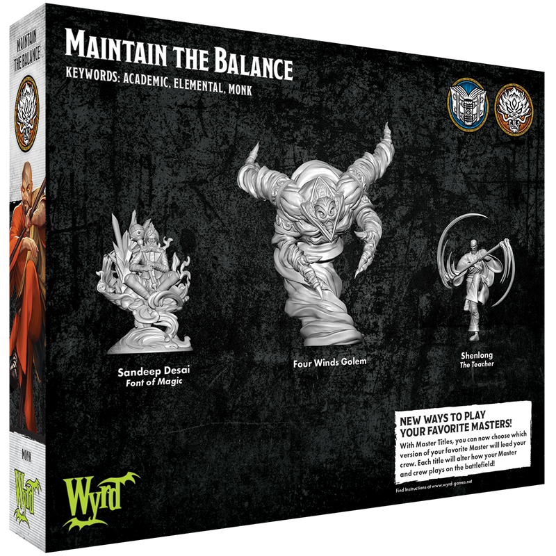 Malifaux 3rd Edition: Maintain the Balance from Wyrd Miniatures image 2