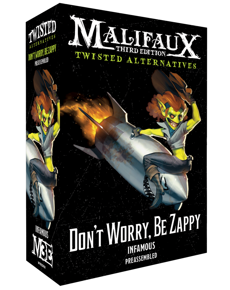 Malifaux 3rd Edition: Twisted Alternative - Don't Worry Be Zappy from Wyrd Miniatures image 1
