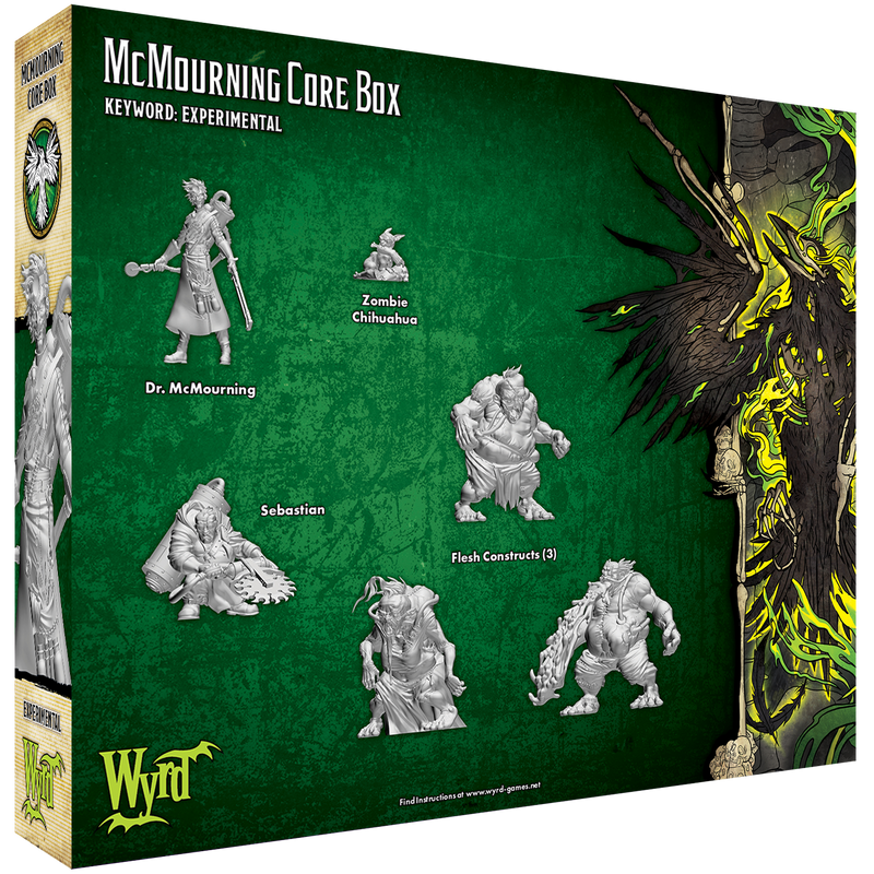 Malifaux: Resurrectionists McMourning Core Box from Wyrd Miniatures image 2
