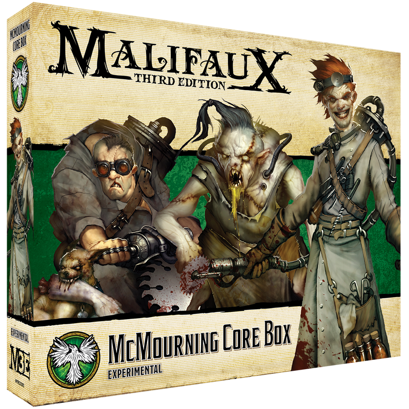 Malifaux: Resurrectionists McMourning Core Box from Wyrd Miniatures image 1