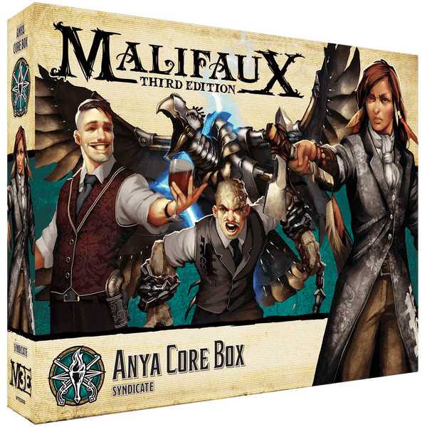 Malifaux: Explorers Society Anya Core Box from Wyrd Miniatures image 1