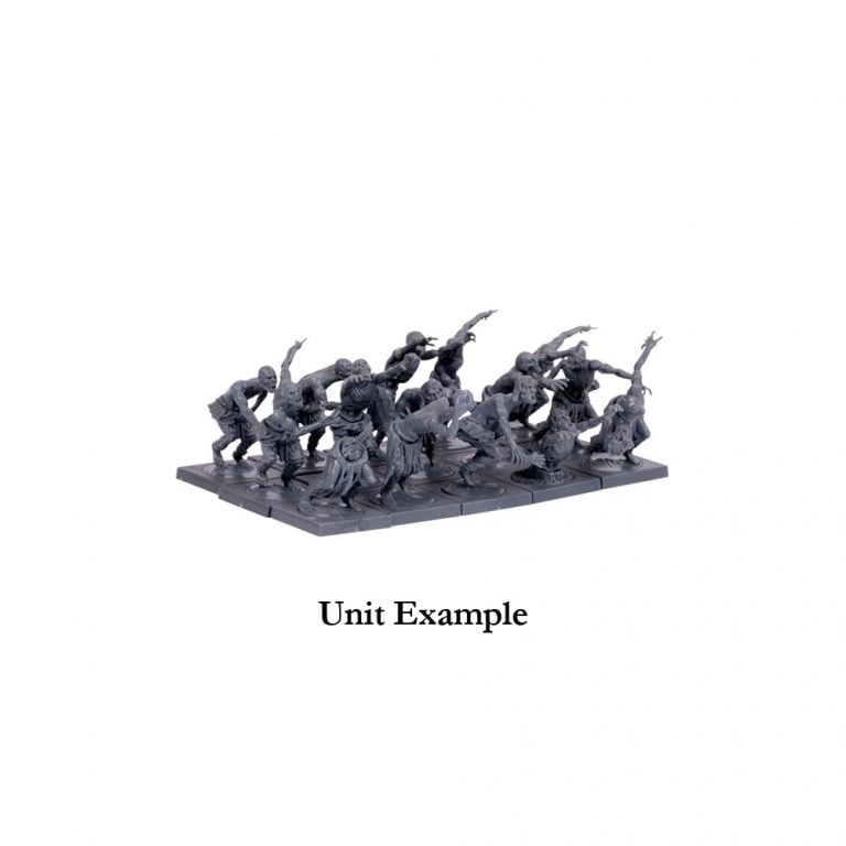 Kings of War: Undead Zombie Swarm (40) from Mantic Entertainment image 3
