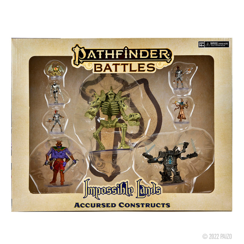 Pathfinder Battles: Impossible Lands - Accursed Constructs Boxed Set from WizKids image 13