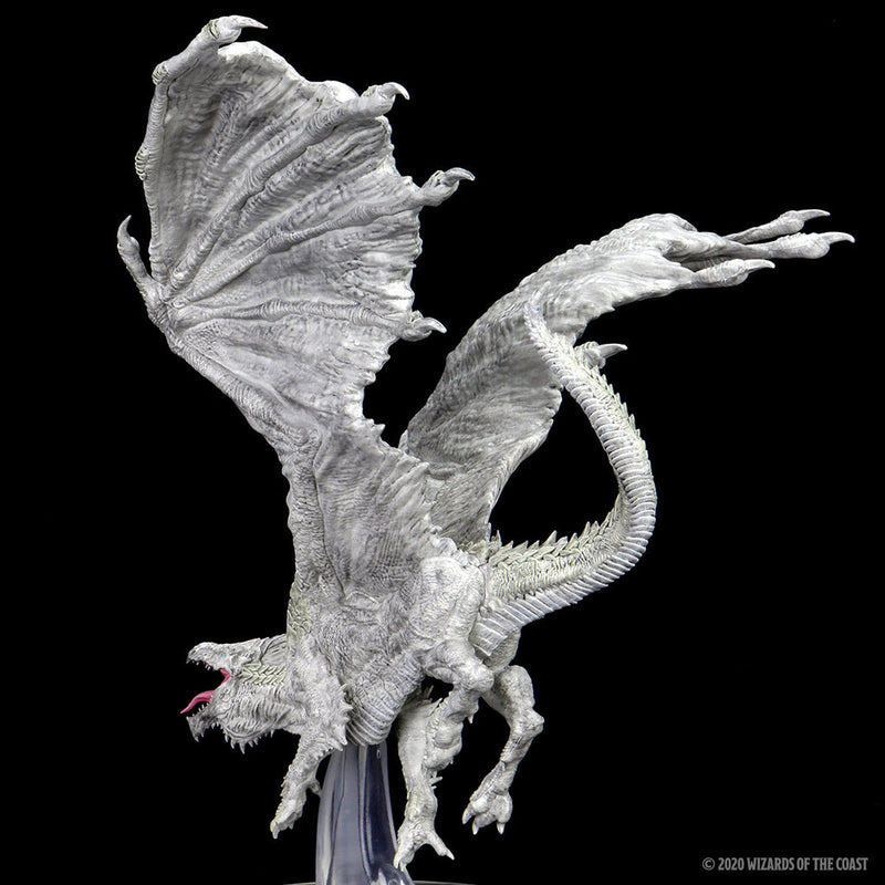 Dungeons & Dragons: Icons of the Realms Adult White Dragon Premium Figure from WizKids image 13