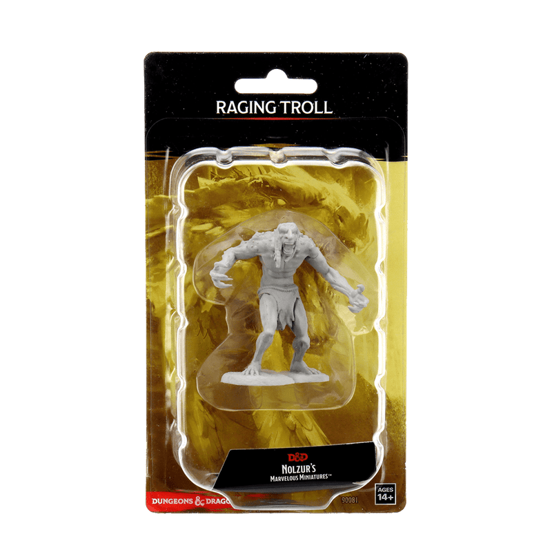 Dungeons & Dragons Nolzur's Marvelous Unpainted Miniatures: W12 Raging Troll from WizKids image 5