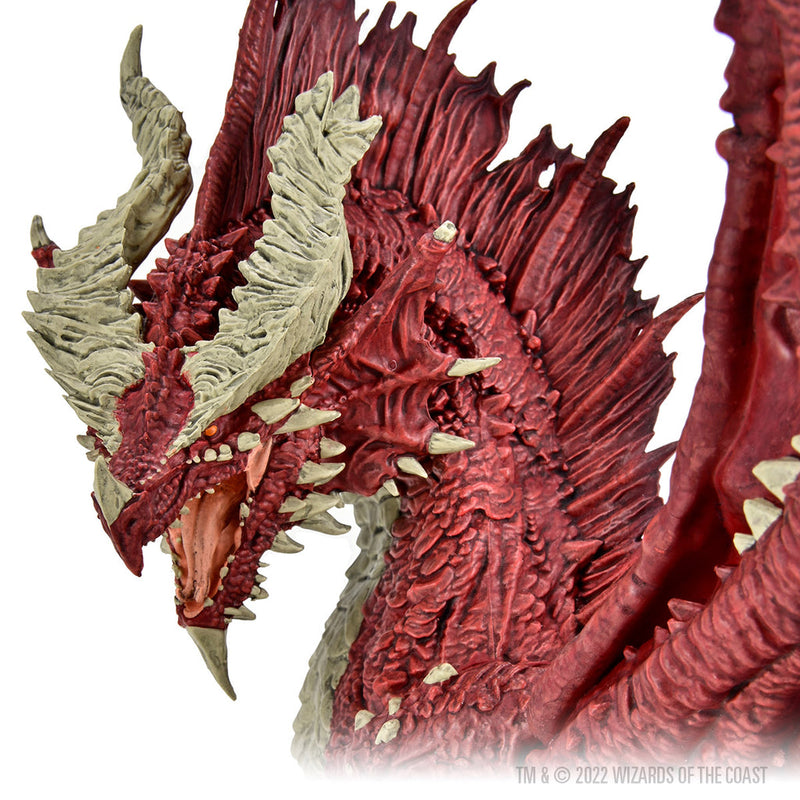 Dungeons & Dragons: Icons of the Realms Balagos Ancient Red Dragon from WizKids image 14