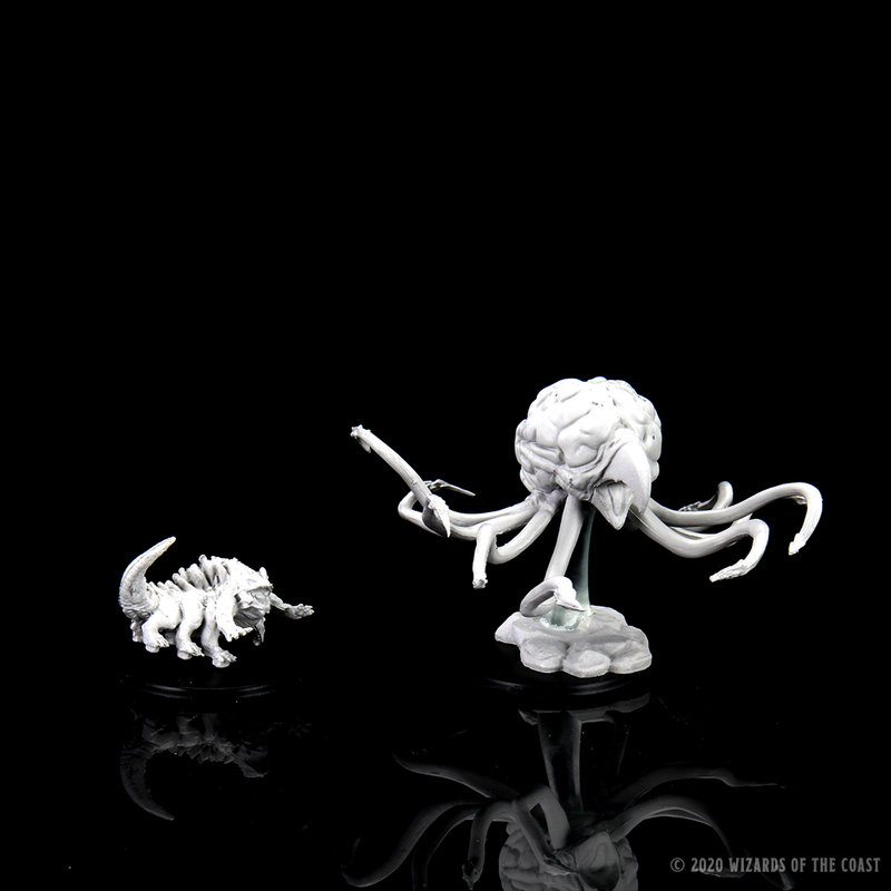 Dungeons & Dragons Nolzur's Marvelous Unpainted Miniatures: W11 Grell & Basilisk from WizKids image 12