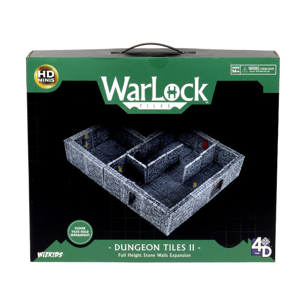 WarLock Tiles: Dungeon Tiles II - Full Height Stone Walls Expansion from WizKids image 9