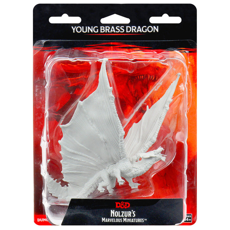 Dungeons & Dragons Nolzur's Marvelous Unpainted Miniatures: W09 Young Brass Dragon from WizKids image 6