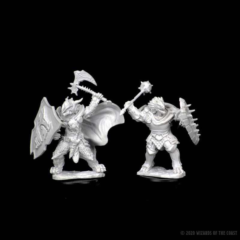 Dungeons & Dragons Nolzur's Marvelous Unpainted Miniatures: W04 Dragonborn Male Paladin from WizKids image 5