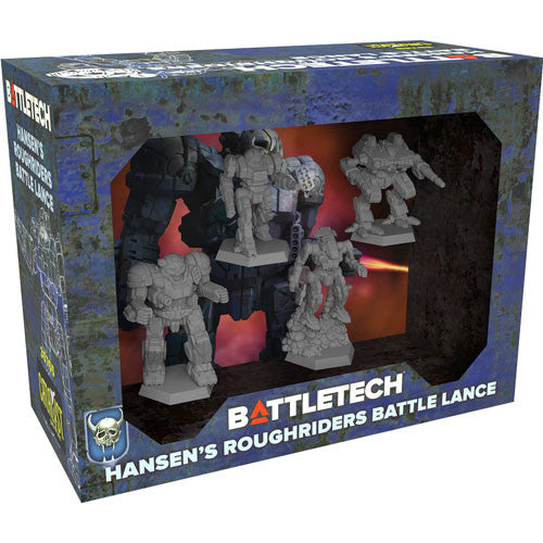 BattleTech: Miniature Force Pack - Hansens Roughriders Battle Lance by Catalyst Game Labs | Watchtower.shop