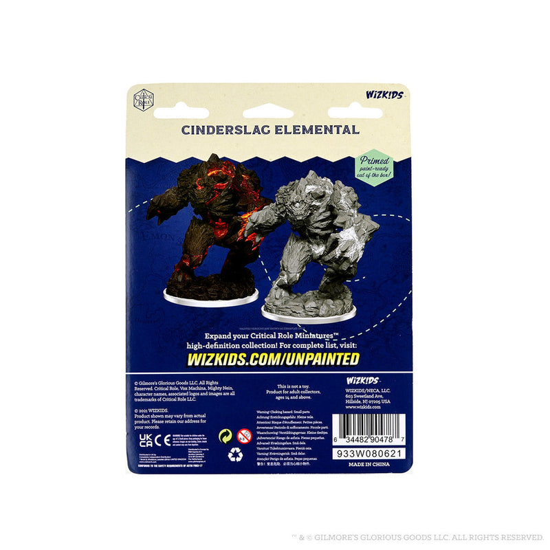 Critical Role Unpainted Miniatures: W02 Cinderslag Elemental from WizKids image 5
