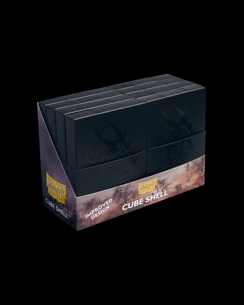 Dragon Shield: Cube Shell - Shadow Black Display (8) from Arcane Tinmen image 15