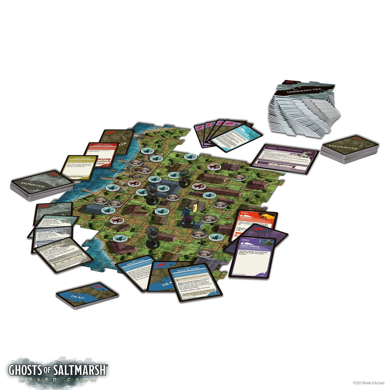 Dungeons & Dragons: Ghosts of Saltmarsh Adventure System Board Game (Premium Edition) from WizKids image 23