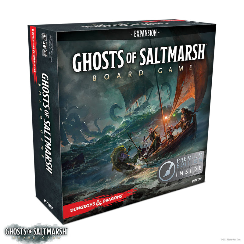 Dungeons & Dragons: Ghosts of Saltmarsh Adventure System Board Game (Premium Edition) from WizKids image 21
