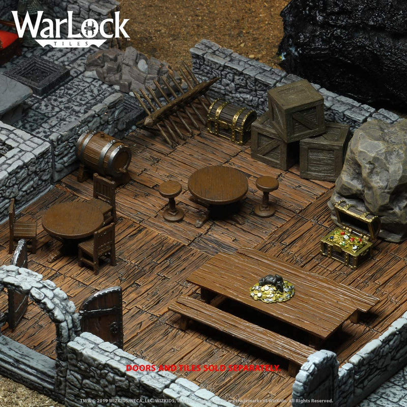 WarLock Tiles: Doors & Archways from WizKids image 8