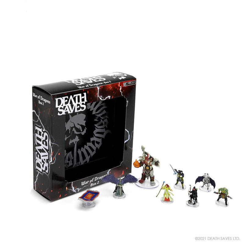 Death Saves: War of Dragons Box Set 02 from WizKids image 13