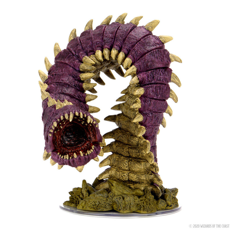 Dungeons & Dragons: Icons of the Realms Set 15 Fangs and Talons - Purple Worm Premium from WizKids image 15