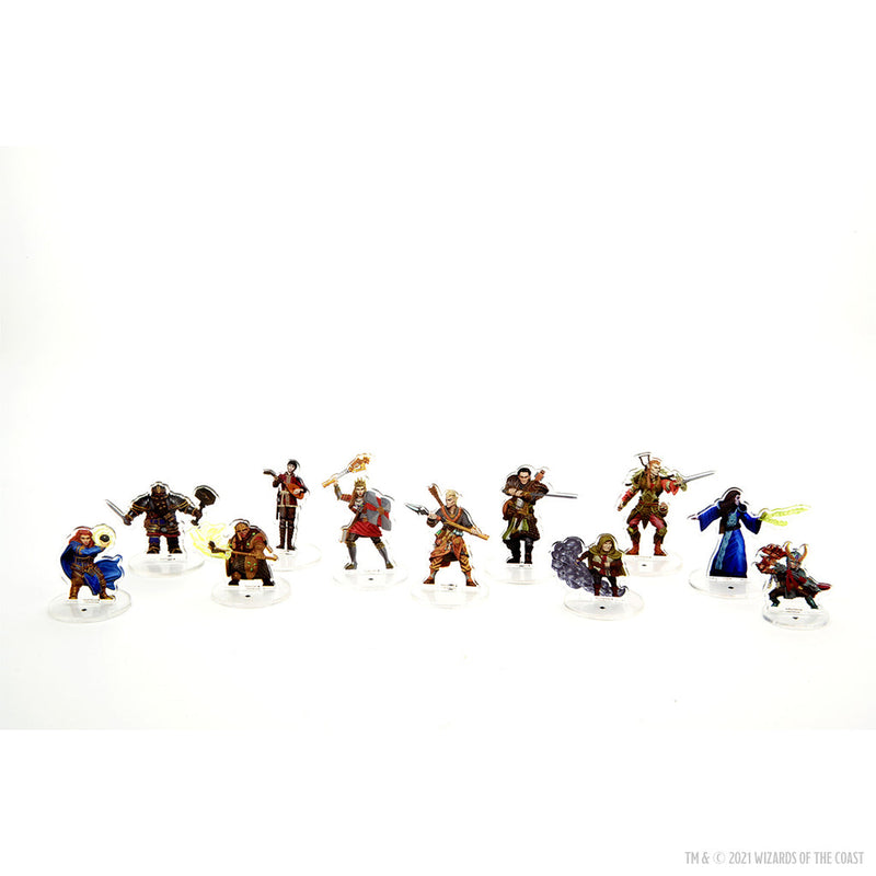 Dungeons & Dragons Fantasy Miniatures: Idols of the Realms 2D Players Pack from WizKids image 25