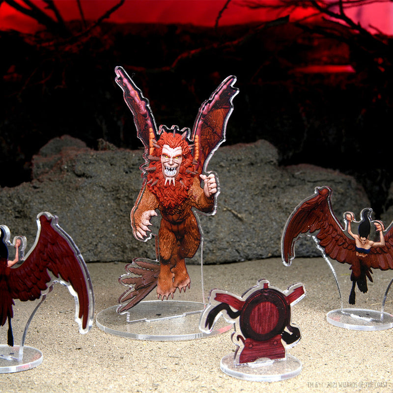 Dungeons & Dragons Fantasy Miniatures: Idols of the Realms 2D Monster Pack 01 from WizKids image 23