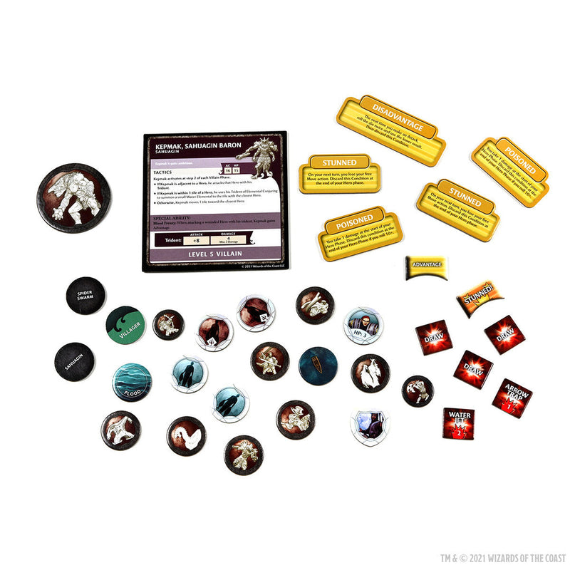 Dungeons & Dragons: Ghosts of Saltmarsh Adventure System Board Game (Premium Edition) from WizKids image 31
